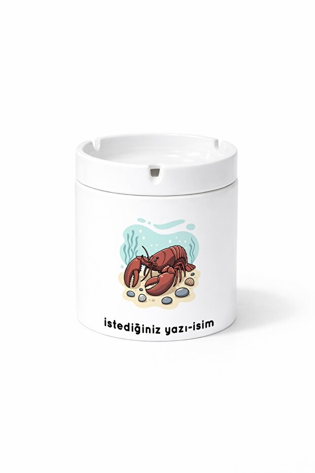 Animal Giant Lobster Double Sided Printed Ash Tray Ashtray Gift