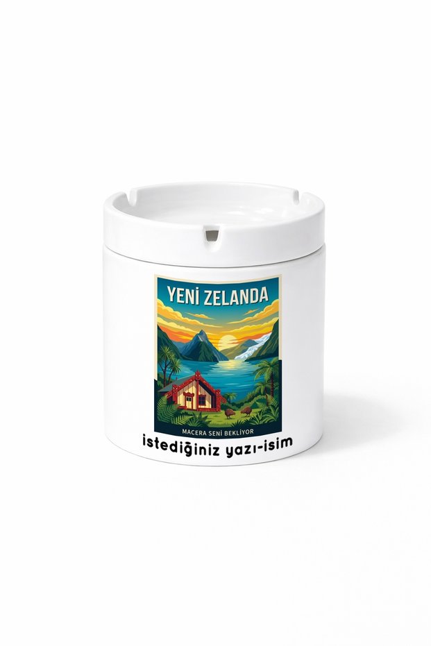 New Zealand - New Zealand City Double-Sided Printed Ashtray Ashtray Gift