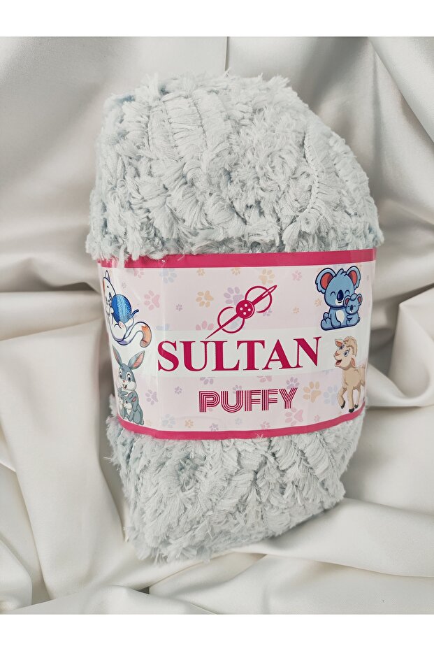 Puffy Stone Hand Knitting Yarn 100Gr. 100 Meters. (1 Piece) - Color: 1206