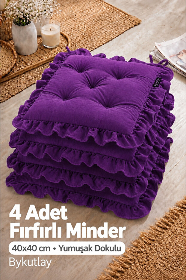 FIRFIRLI SANDALYE MİNDERİ