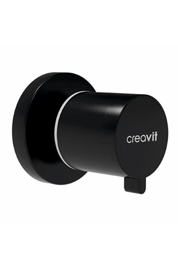 Open-Close Cut-Off Valve (g 1/2") Matte Black Ac50L