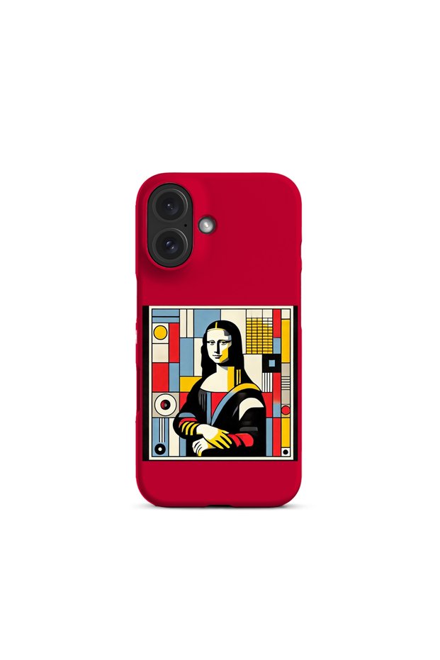 iPhone 17 Compatible Mona Lisa Painting Design Phone Case