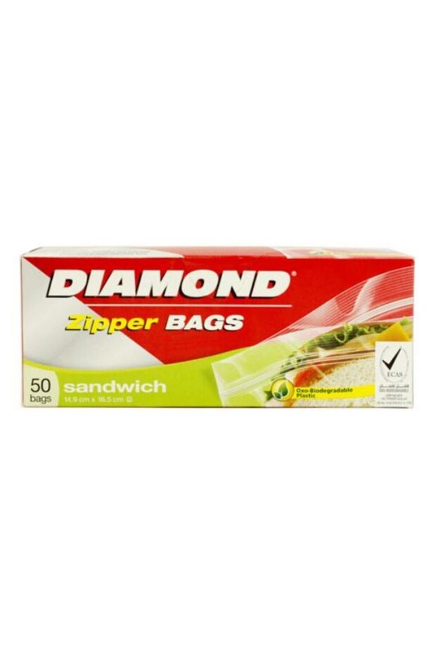 Zipper Sandwich Bags 50 Count