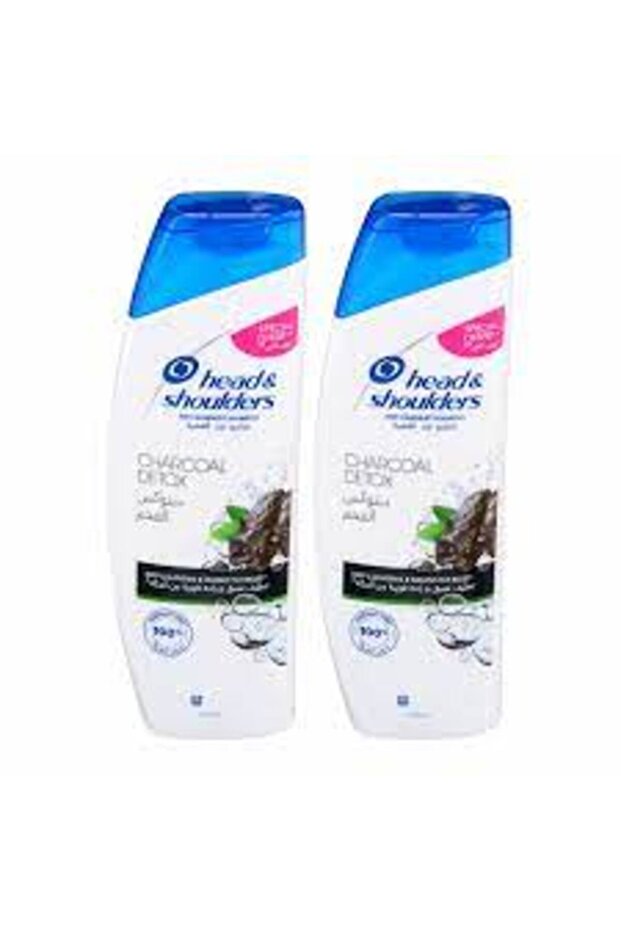 H&S Shampoo Charcoal 400mlx2