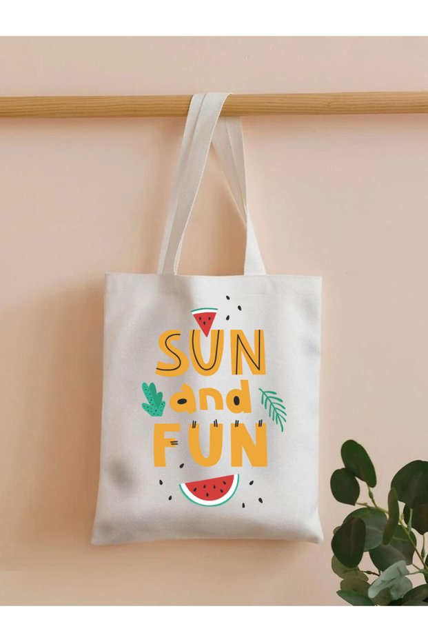 Printed Cloth Bag Summer Bag Summer Beach Bag Printed Unisex Bag Cloth Bag Handbag Gift