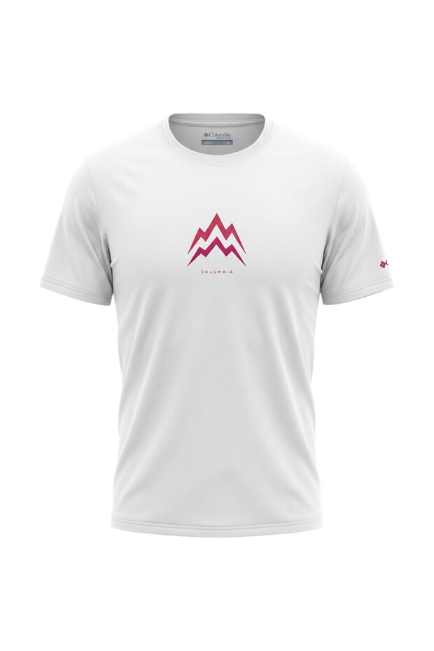 تي شيرت رجالي أبيض Cs0479 Csc M Pointed Peaks Ss