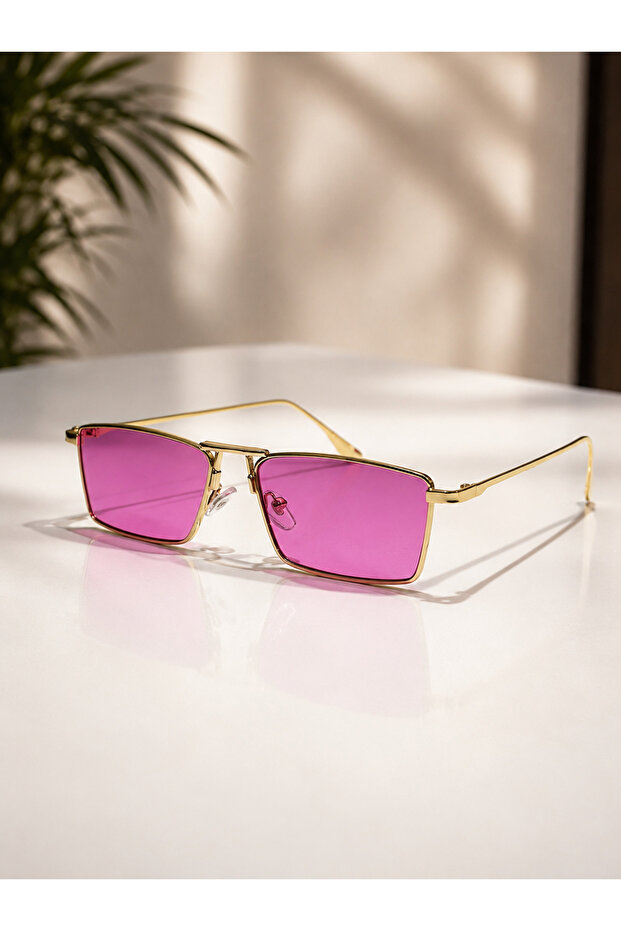 Retro Rectangular Sunglasses