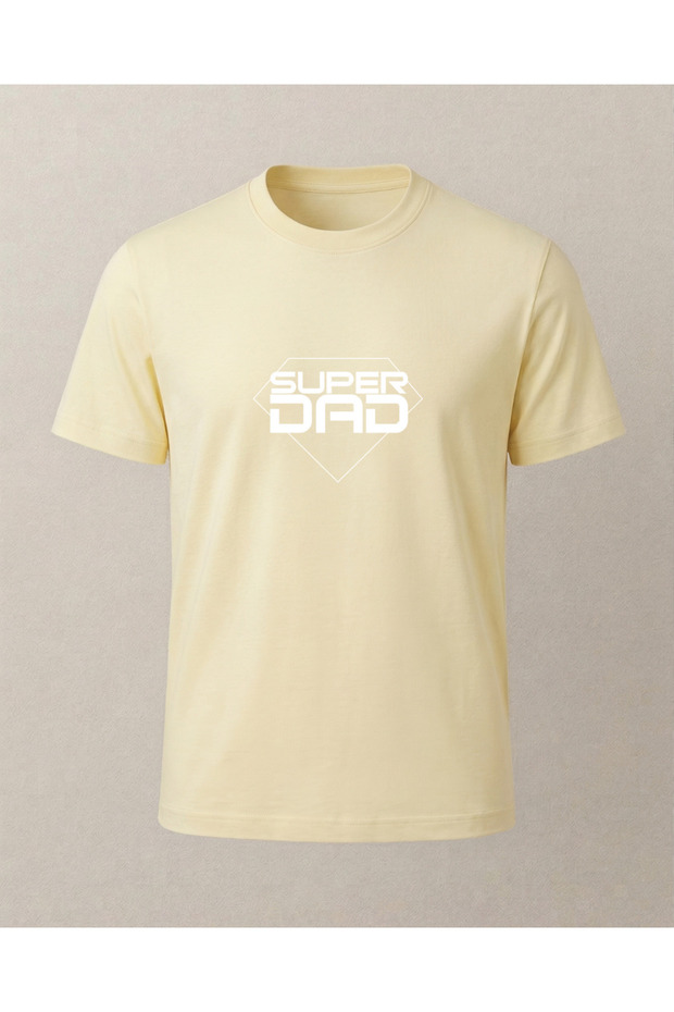Super Dad Printed Father's Day Shirt