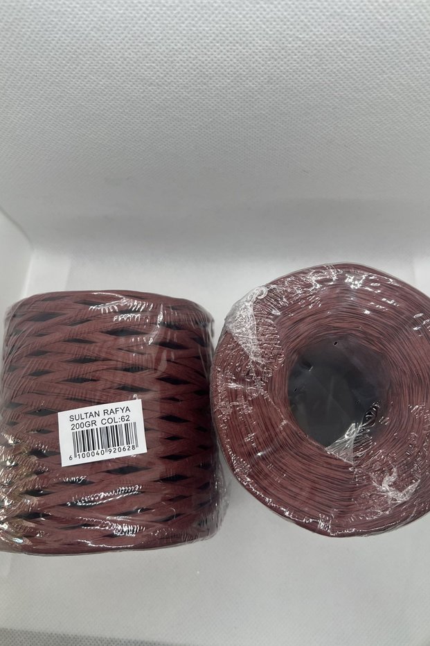 1 Piece of Imported Raffia Paper String 200 Grams Bag Hat String - Color: 62
