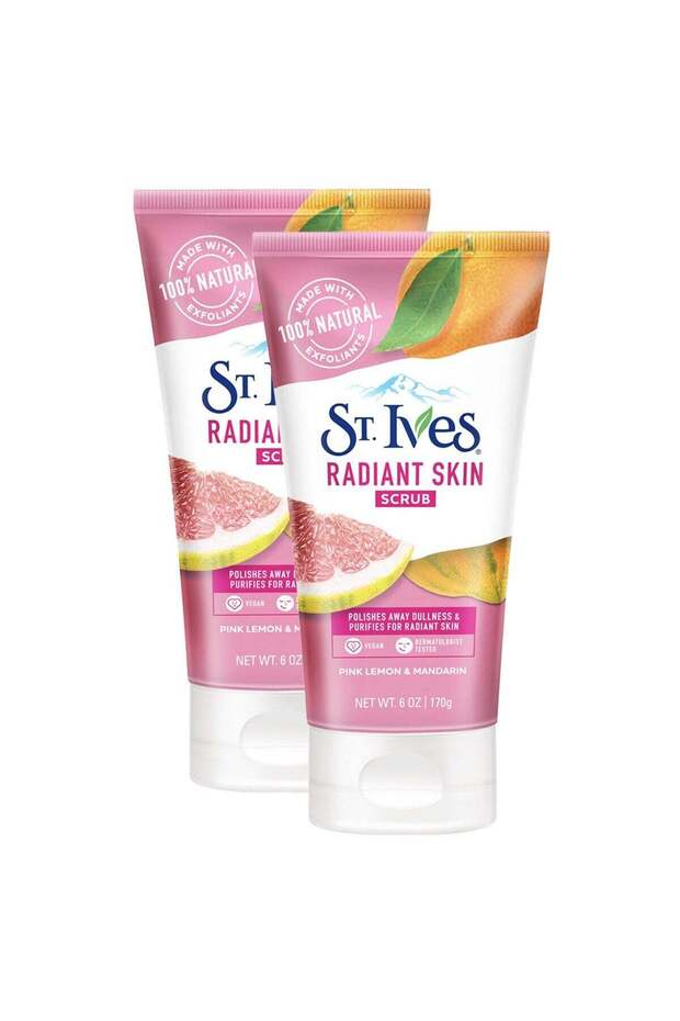 Radiant Skin Pink Lemon & Mandarin Orange Face Scrub