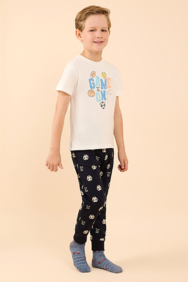 Printed Pyjama Set - 3