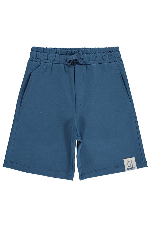 Basic Labelled Capri for 6-9 Years - Green