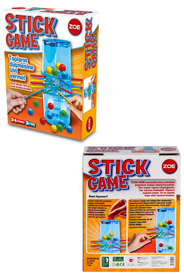 لعبة Stick Trick Ball Box - لعبة ممتعة ومبتكرة للمهارات التنافسية