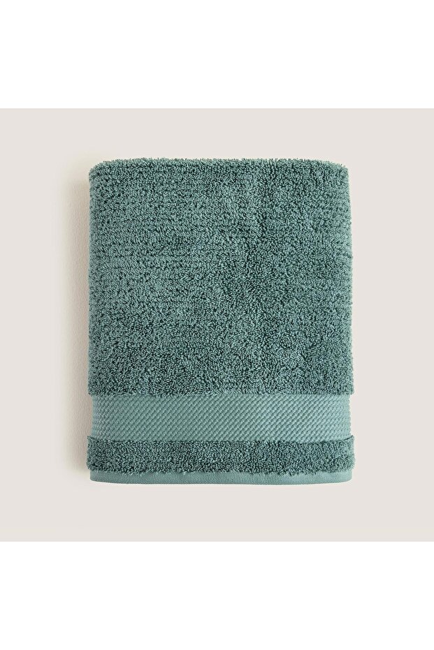 Eva Cotton 100% Cotton Face Towel 50X90 cm Smoke Turquoise