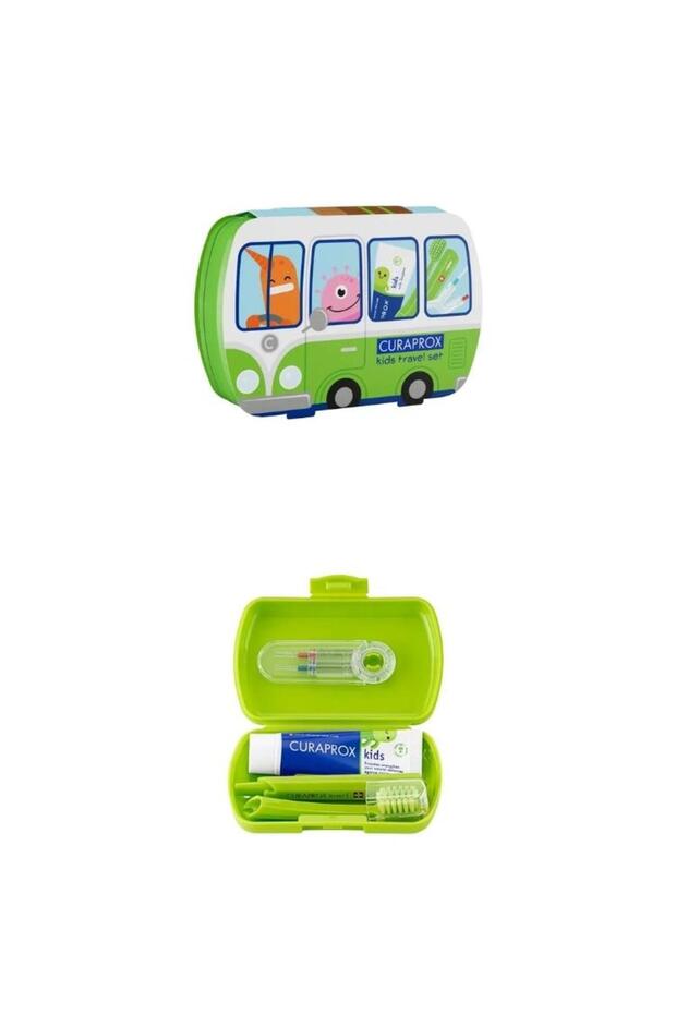 Children's Travel Set Green
