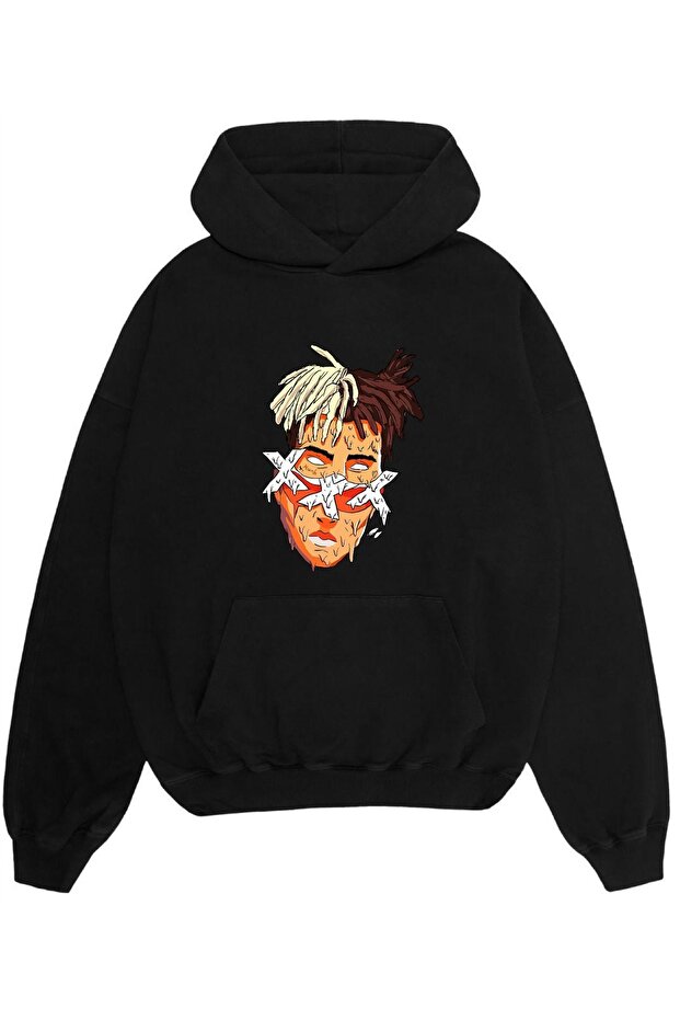 سترة رياضية مطبوعة بتصميم XXXTentacion