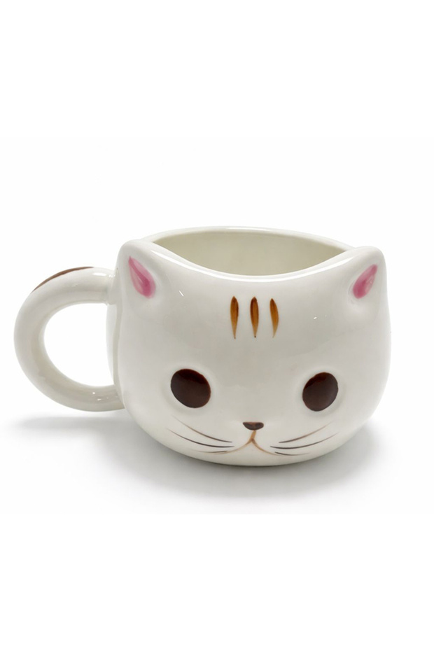 3D Cat Design Embossed Mug Alk5030