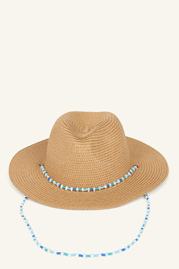 D9469Axbn126 Brown Women's Straw Hat