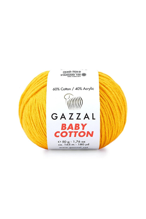 Color Code-3417 Gazzal Baby Cotton Amigurumi Toy Bag Punch Thread Yarn 50 Gr