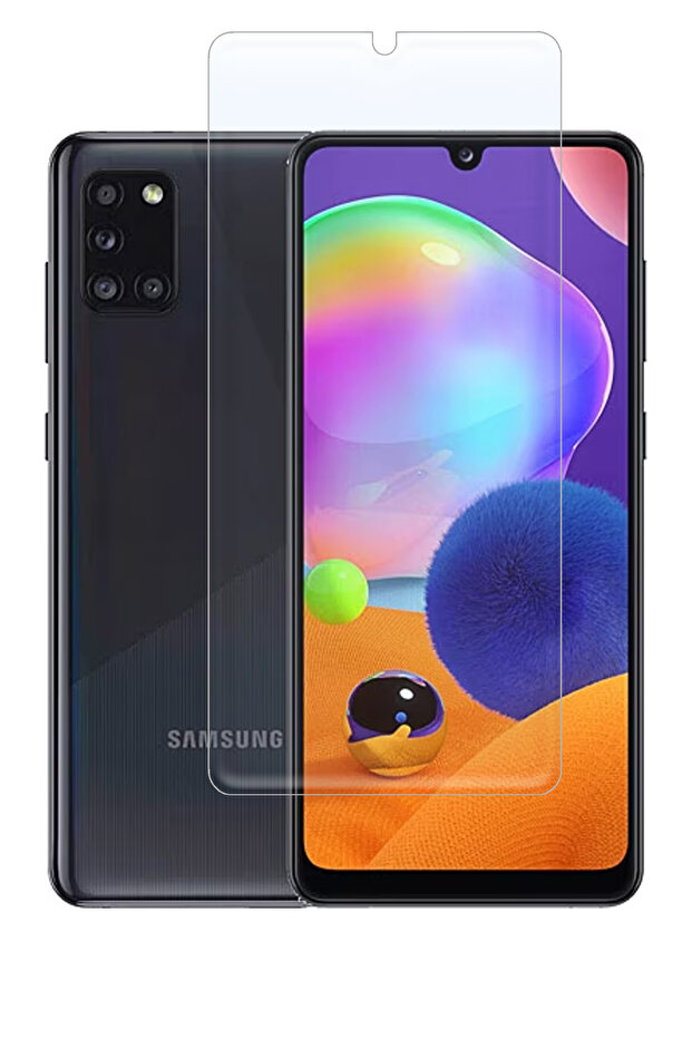 Samsung Galaxy A31 Compatible Hd Glossy Nano Screen Protector 9H Flexible Shatterproof Protection