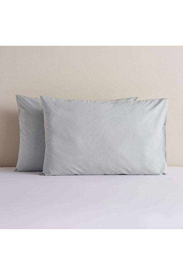 Reflection Home 230TC Percale 2-piece Pillowcase 50x75cm - Blue