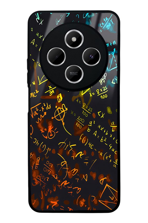 Xiaomi Redmi 14C Math Design Glossy Phone Case