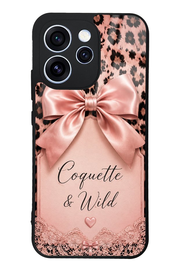 Oppo Reno 15 Pro Coquette Wild Bow Design Glossy Phone Case