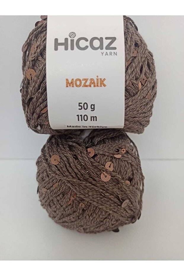 Bag String / Knitting String 65% Cotton 35% Sequin (3+6 Sequins) 50Gr X 2 =100Gr