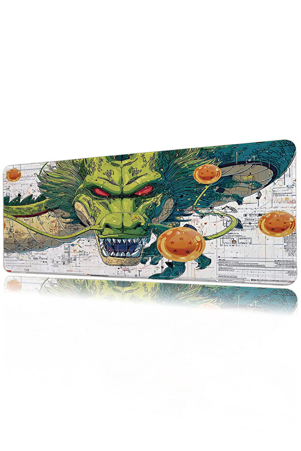 Dragon Ball 40X90 Patterned Digital Printed Gaming Mousepad XXL with Non-Slip Base