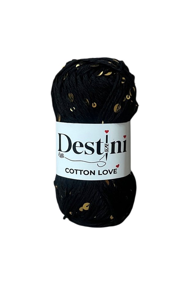 Cotton Love Shine Sequin Yarn Summer Beanie Bag Dress Hand Knitting Yarn 1 Piece 50 Gr