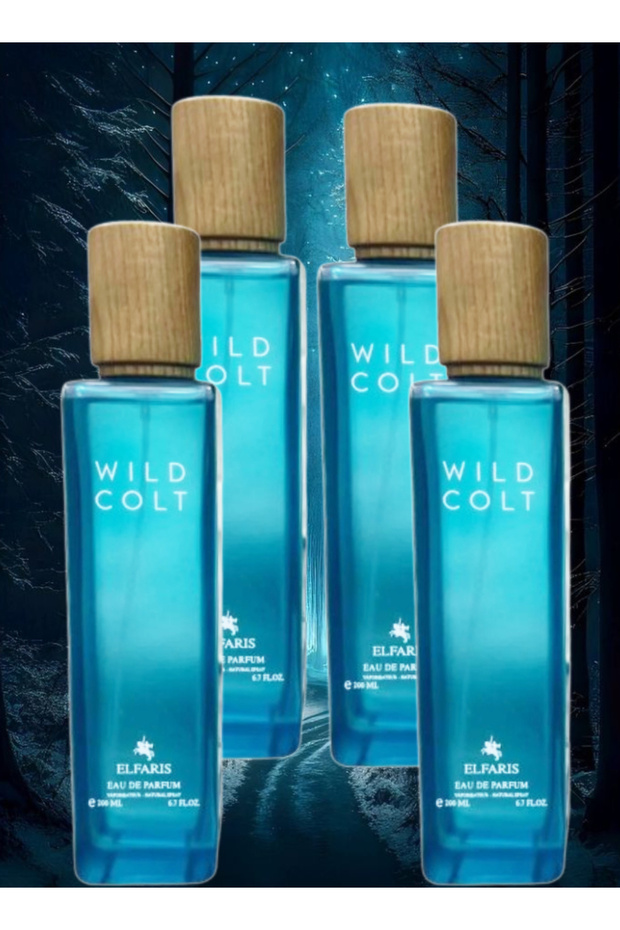 عطر وايلد كولت ٤ قطع ٢٠٠ مل