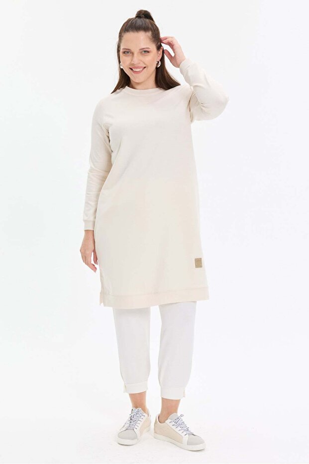 Basic Comfortable Fit Long Women's Tunic