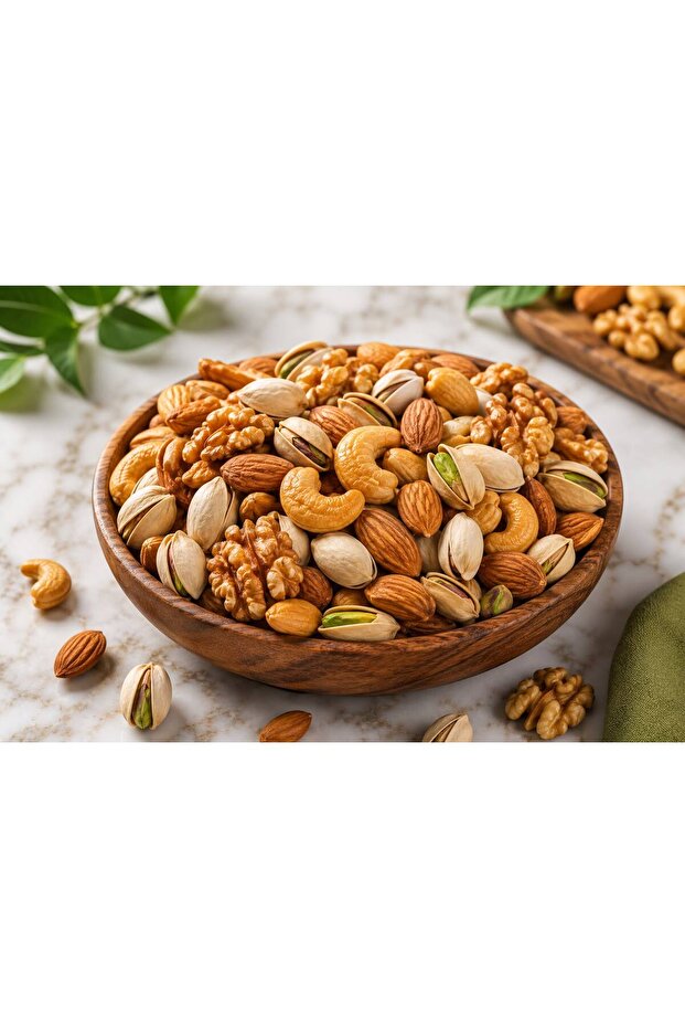 مكسرات مشكل ( كاجو-لوز-عين جمل-فستق) 500 غرام