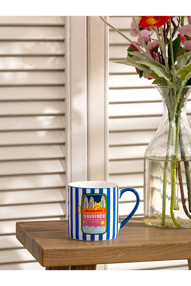 Lcw Home Mixed Cat Printed Porcelain Mug