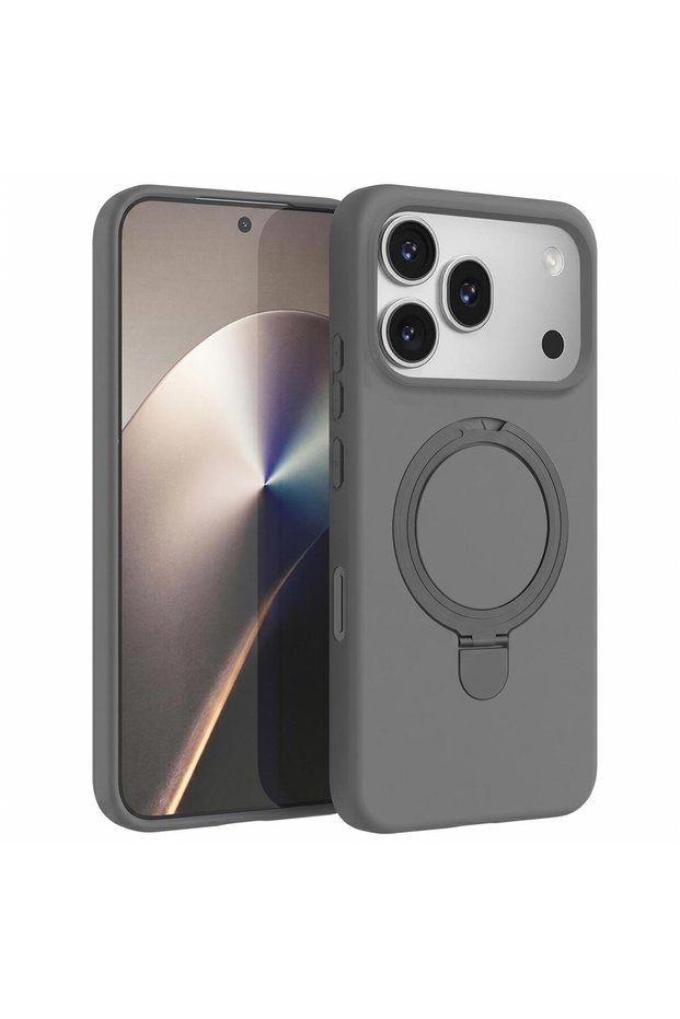 Honor 600 Pro 5g Compatible Case Aura Stand Magsafe Gray