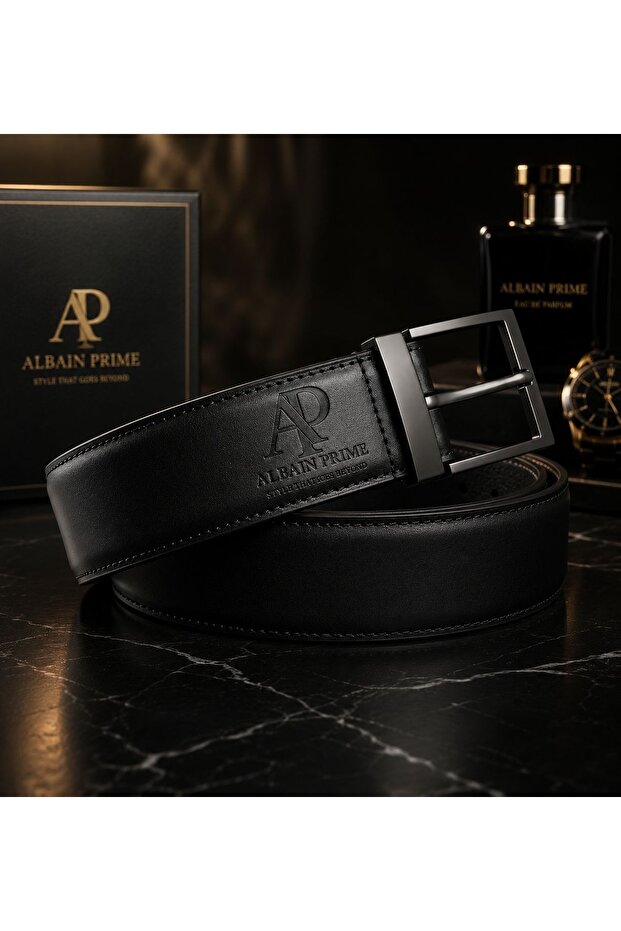 ALRAN PRIME Premium Genuine Leather Belt – Timeless Style & Superior Craftsmanship