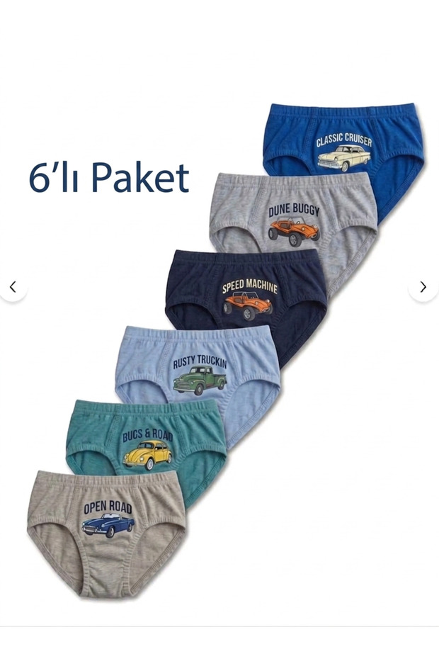 Boys' Underwear Economic Pack of 6