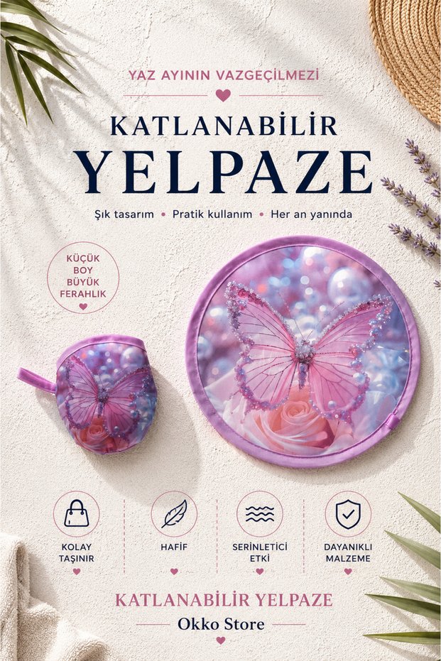 Pratik Katlanabilir Yelpaze