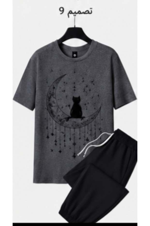 Unisex Oversize Shorts Set Short Sleeve T-Shirt Comfortable Fit Summer Casual Sports
