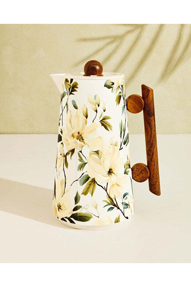 Multicolour Floral Print Vacuum Flask - 1