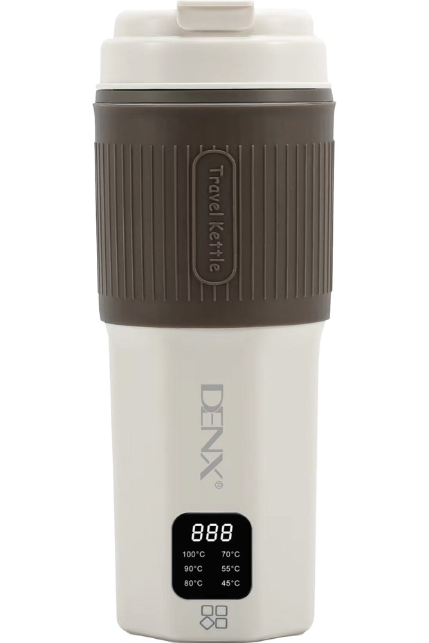 Denx DX3812 ,450ml Vacuum Insulated Smart Mug with LCD Touch Screen Stainless Steel Travel Mug