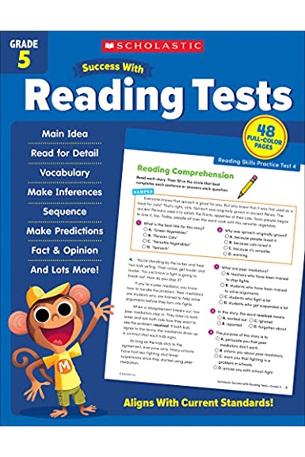 Scholastic Success With Reading Tests Grade 5