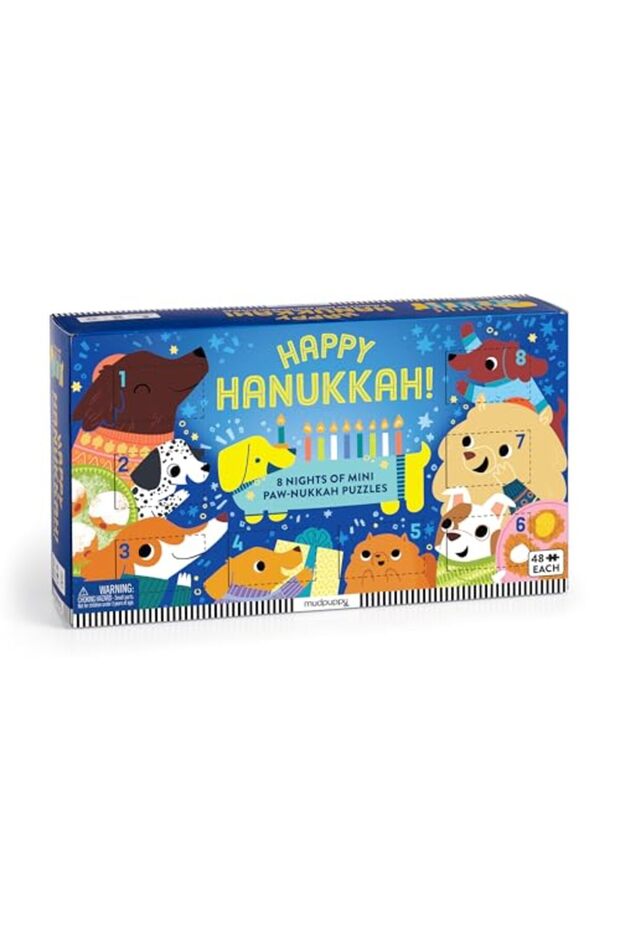Happy Hanukkah Countdown Puzzle Set
