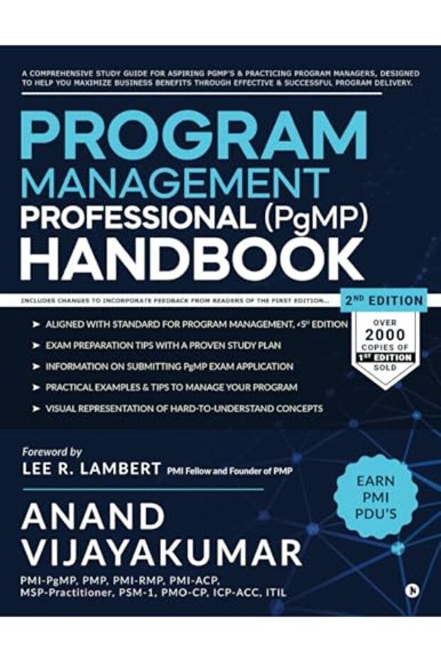 Program Management Professional Pgmp) Handbook A Comprehensive Study Guide For Aspiring Pgmps And