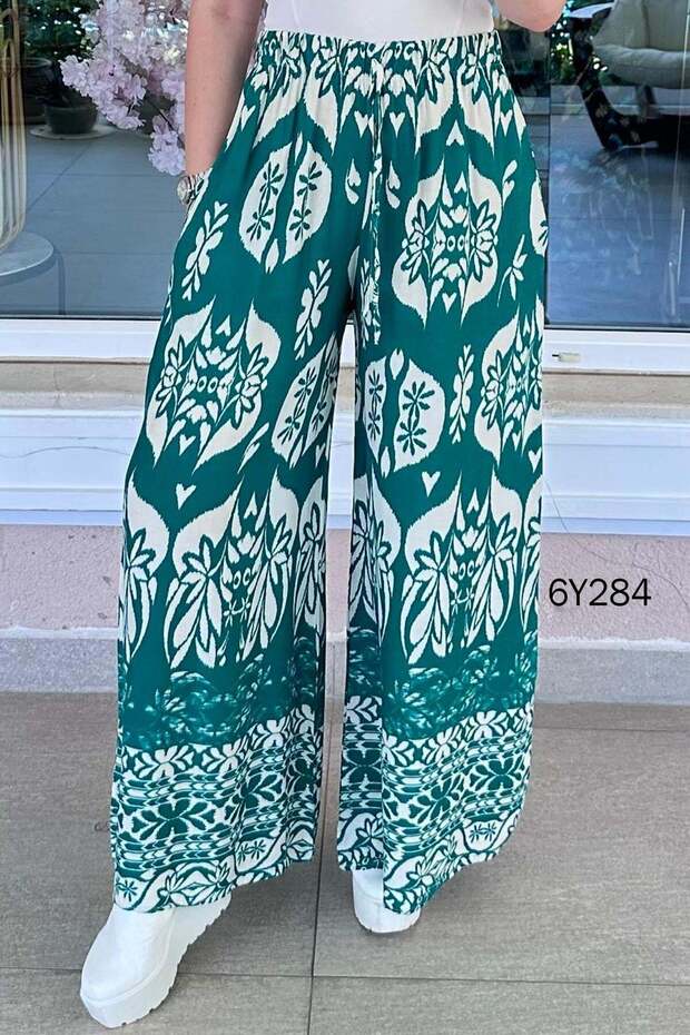 Casual Viscose Trousers 6Y284