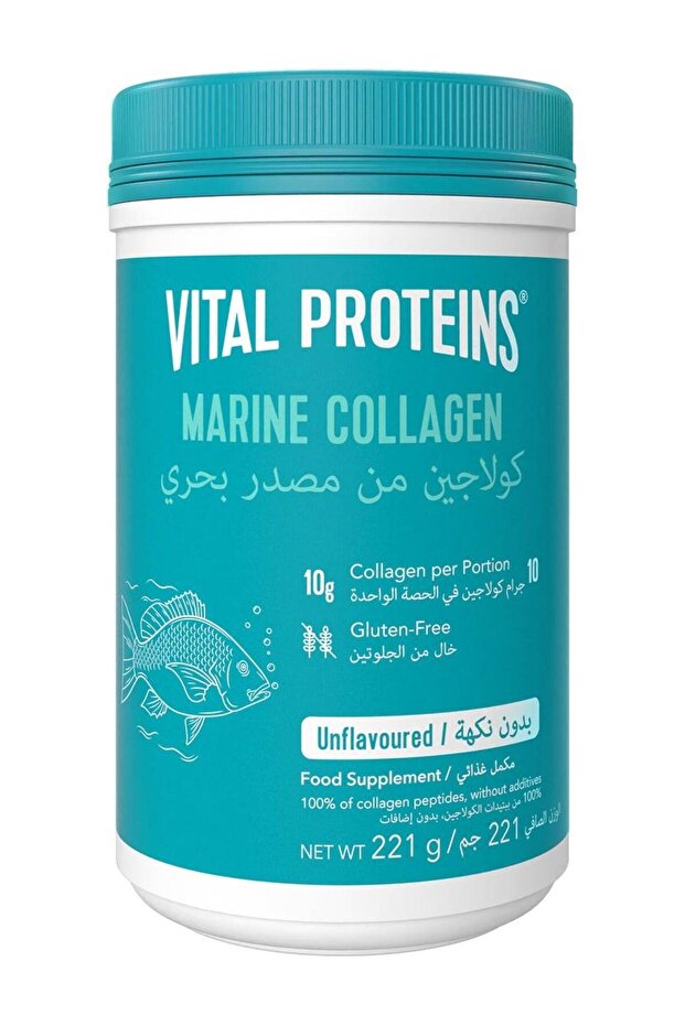 Marine Collagen Wild Caught Unflavored 7.8 Oz 221 G