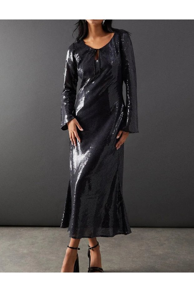 Medium dress, Dark grey