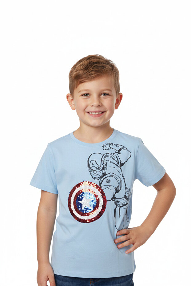 Marvel Blue kids T-shirt