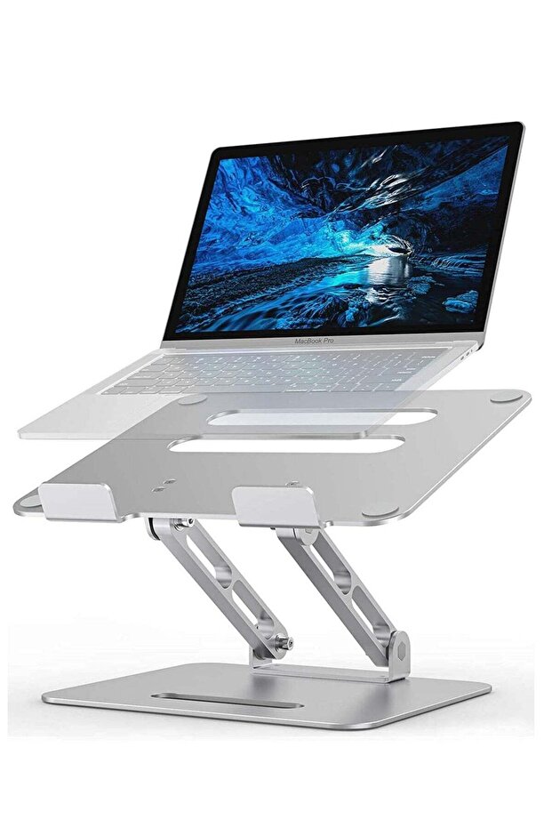 Adjustable Laptop Stand, Ergonomic Aluminum Laptop Mount Stand, Notebook Holder Stand