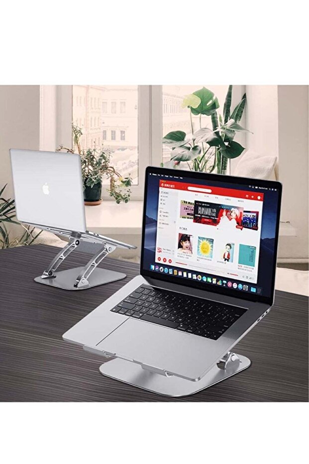Multi-angle Ultra-light Compatible Adjustable And Foldable Laptop Holder - 4